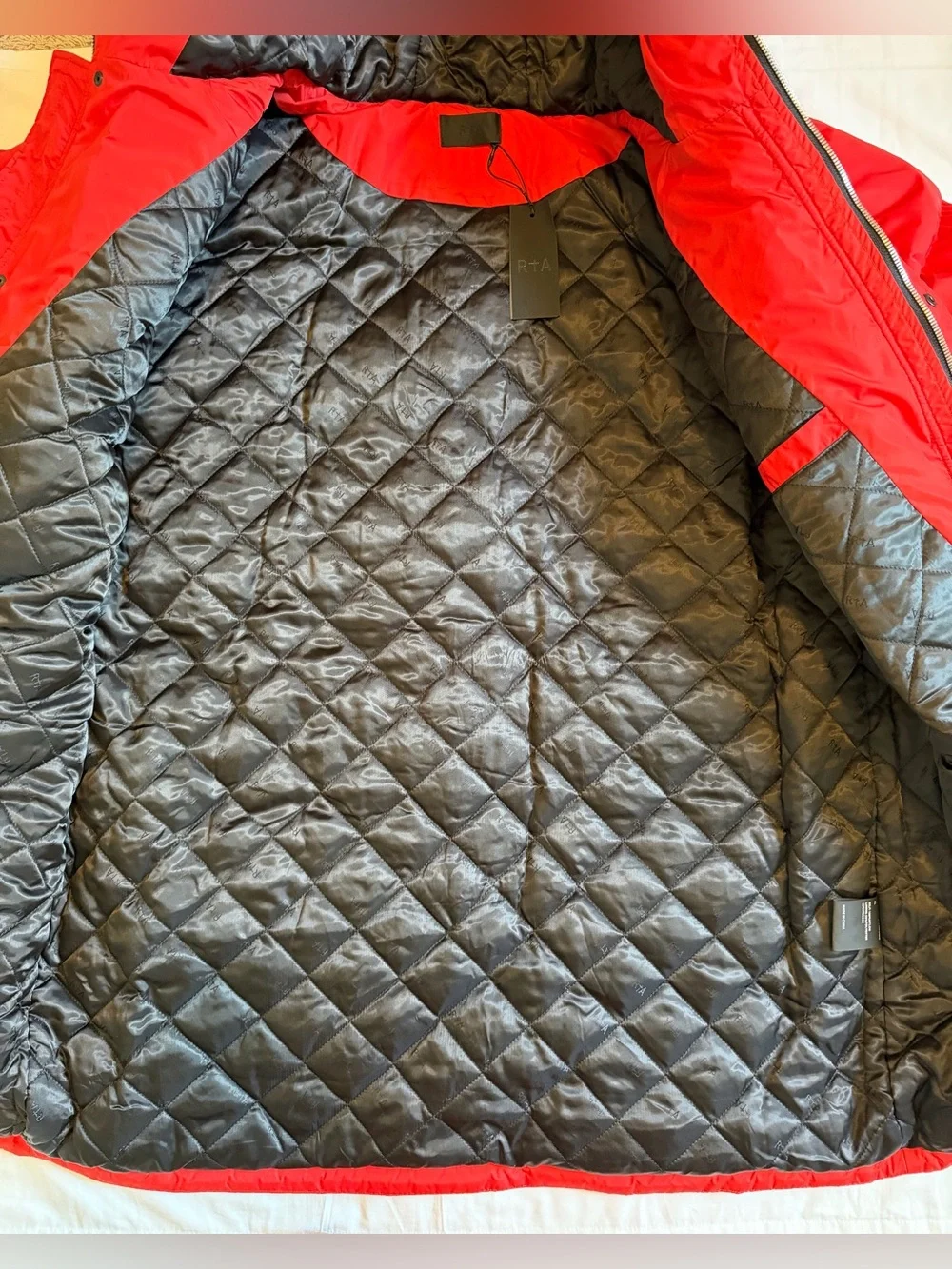 RTA Road To Awe Men’s Puffer Jacket Red Size XL Snow Coat MSRP $450